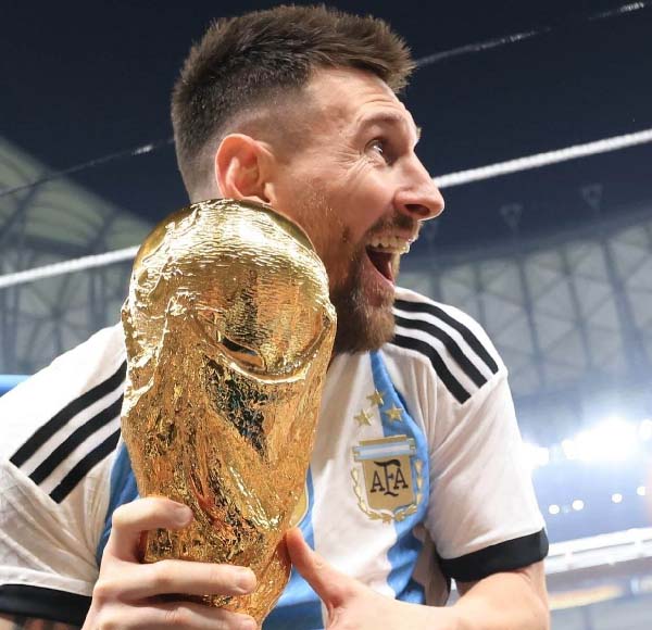 Argentina World cup champion, Messi GOAT