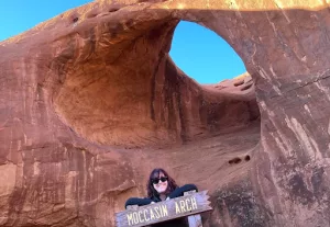 2. Moccasin Arch, Monument Valley by Kyra