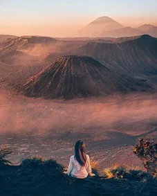 Gorgeous Sunrise at Mythical Mount Bromo on Horroj By Isabella