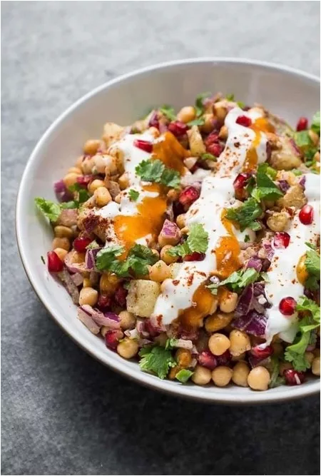 Healthy Iftar! Chickpea Salad